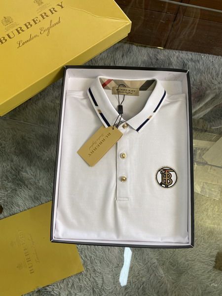 burberry polo衫 2021新款 巴寶莉翻領短袖polo衫 MG0326款