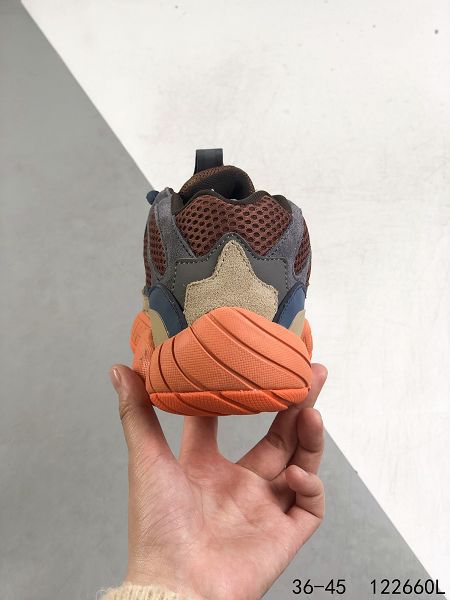 Adidas YEEZY Desert Rat 2021新款 椰子500男女款緩震設計慢跑鞋