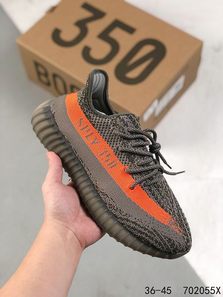 Adidas Yeezy Boost 350 V2 2022新款 經典爆米花男女款運動慢跑鞋46