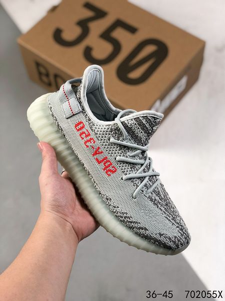 Adidas Yeezy Boost 350 V2 2022新款 經典爆米花男女款運動慢跑鞋46