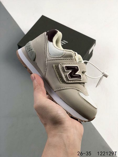 New Balance NB574系列 2024童鞋魔術貼 防滑休閒運動跑步鞋