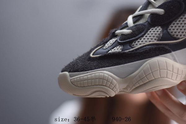 Adidas YEEZY Desert Rat AdiPrene 2019新款 椰子500緩震情侶款慢跑鞋