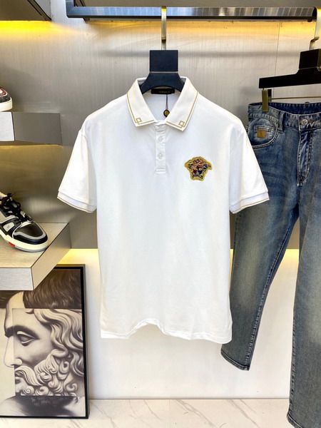 versace polo衫 2022新款 凡賽斯翻領短袖polo衫 MG1006款