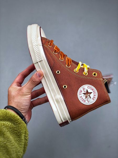 Converse 聖誕節系列 2023秋冬款帆布高幫休閒鞋情侶鞋