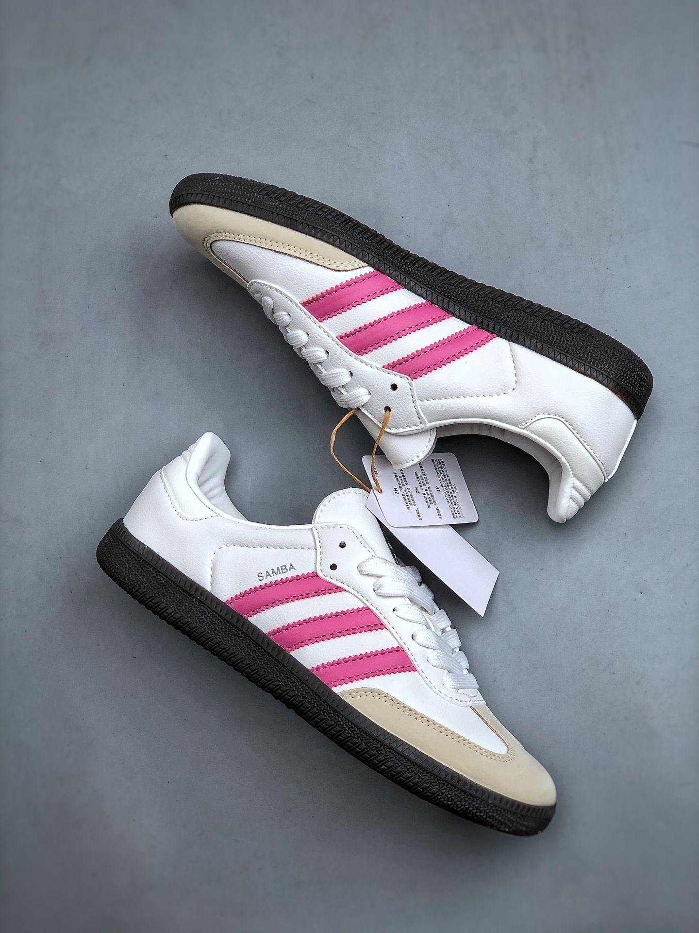 Adidas Originals Samba OG系列 2024新款男女生低幫休閒運動板鞋