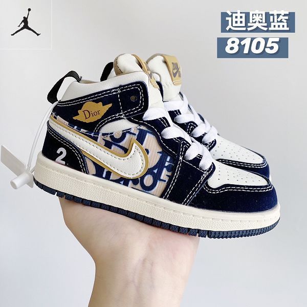 Nike Air Jordan 1 2021新款 喬丹1代經典童款籃球鞋