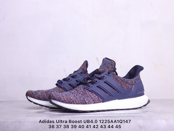 Adidas Ultra Boost UB4.0 2022新款 針織面爆米花緩震耐磨男女款跑步鞋