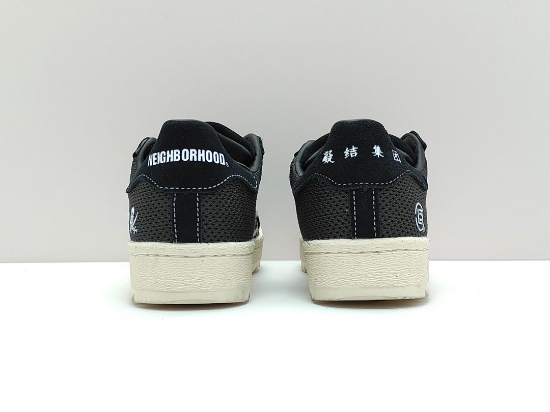 NBHD CLOT ADIDAS SUPERSTAR BY EDISON 陳冠希黑呼吸板鞋 2024新款情侶鞋