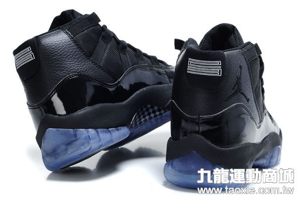 air jordan 11代 2015新品上市 喬丹戰靴 高幫透氣男生球鞋 黑藍色