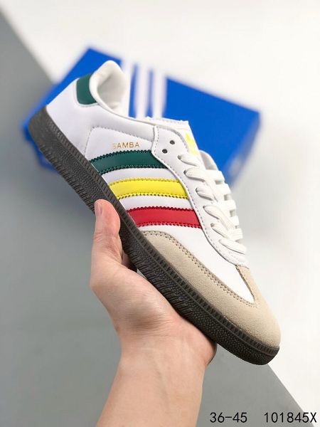 三葉草Adidas Samba Vegan OG 2024男女款桑巴舞系列低幫休閒運動板鞋