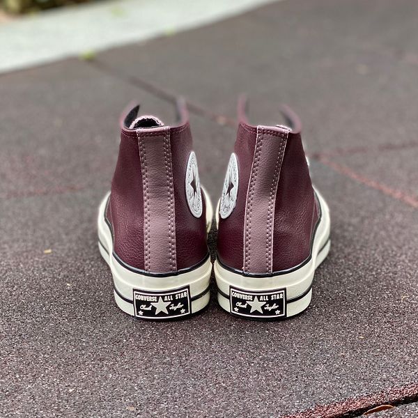 Converse Chuck 70s 荔枝紋皮面撞色 情侶款休閒鞋