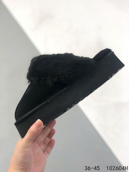 UGG W NEUEL 2022新款 尼瓦爾系列包頭平底保暖毛毛舒適便鞋女拖鞋