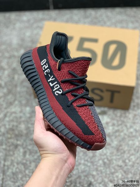 Adidas Yeezy Boost 350 V2系列 2023全新男女款爆米花中底休閒運動慢跑鞋