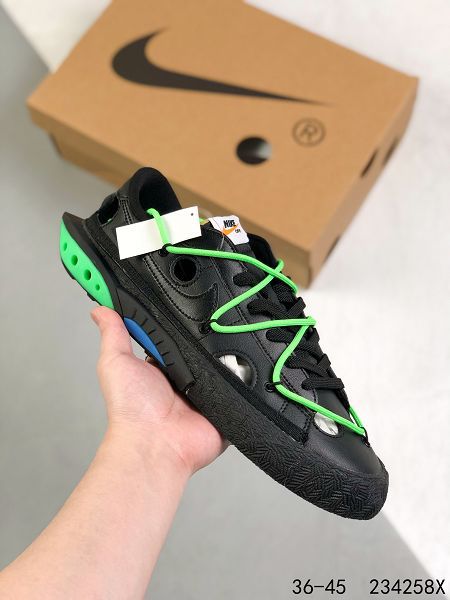 Off-White x Nike Blazer Low 2022新款 開拓者異型解構系列男女款運動板鞋