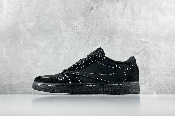 Travis Scott x Jordan Air Jordan 1 Low OG BlackPhantom 黑武士 2023全新男女款