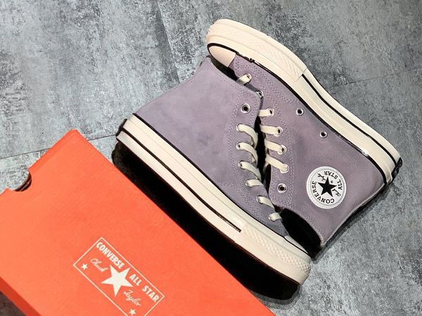 Converse Chuck 70s 2020新款 匡威麂皮絨毛情侶款高幫板鞋