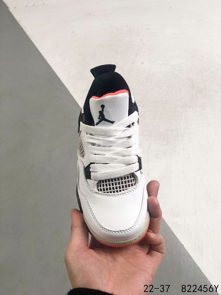 Air jordan 4 Retro 2022新款 喬丹4代高幫童款復古運動籃球鞋