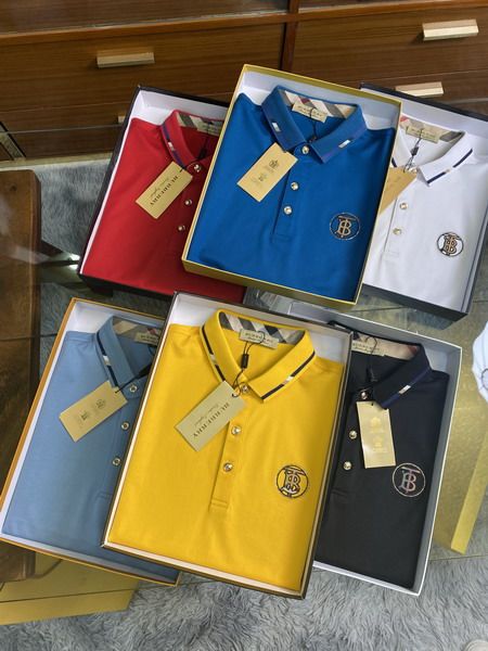 burberry polo衫 2021新款 巴寶莉翻領短袖polo衫 MG0326款