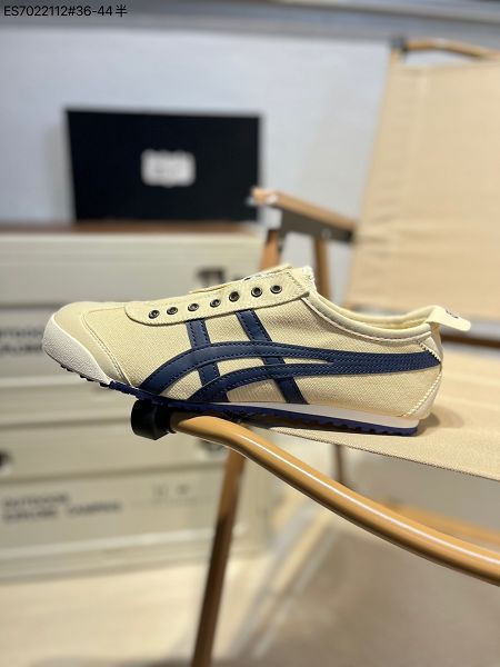 Asics Onitsuka Tiger 2023新款 亞瑟士鬼冢虎懶人一腳蹬男女款帆布鞋