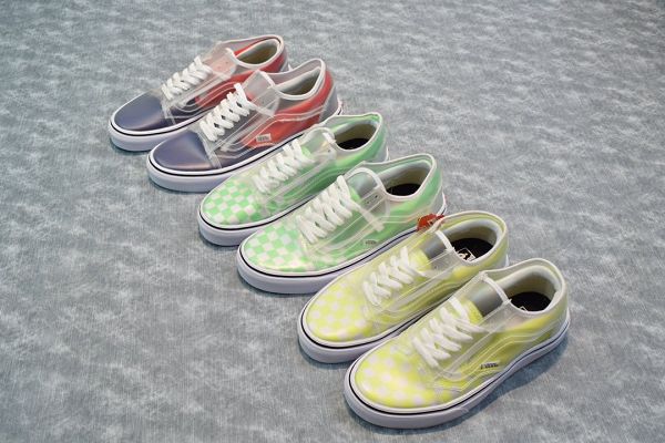 Vans Silp Skool 2020新款 經典棋盤格半透明男女生板鞋