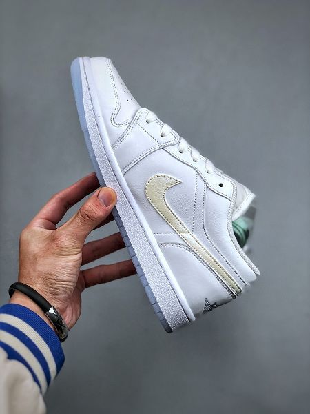 Air Jordan 1 Low 系列 2023全新男女款星空流沙低幫文化休閒板鞋