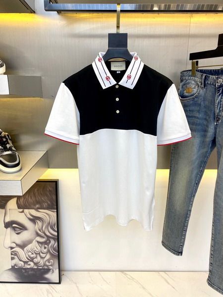 gucci polo衫 2022新款 古馳翻領短袖polo衫 MG1007款