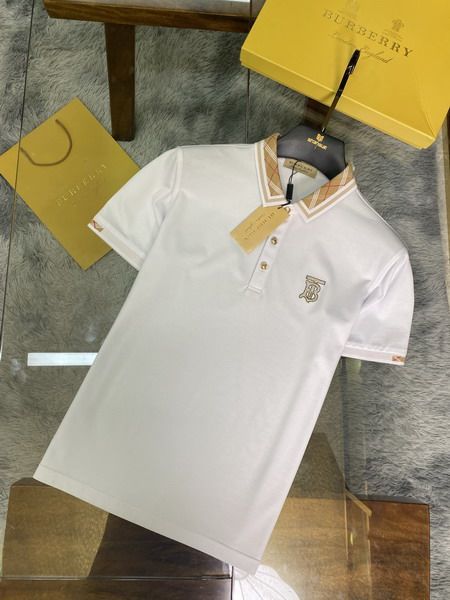 burberry polo衫 2021新款 巴寶莉翻領短袖polo衫 MG0327款