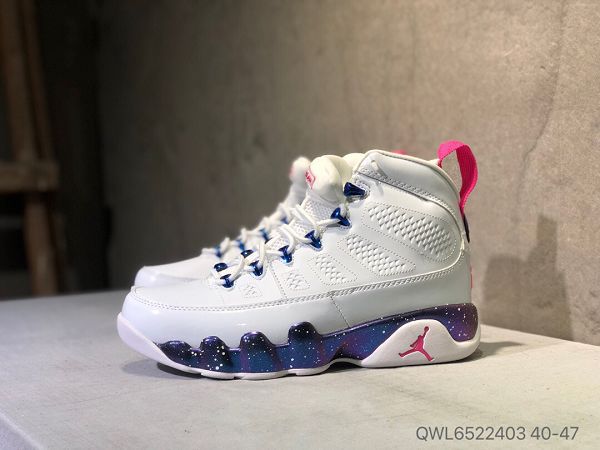 Nike Air Jordan 9 2021新款 喬丹9代男生籃球鞋 帶半碼