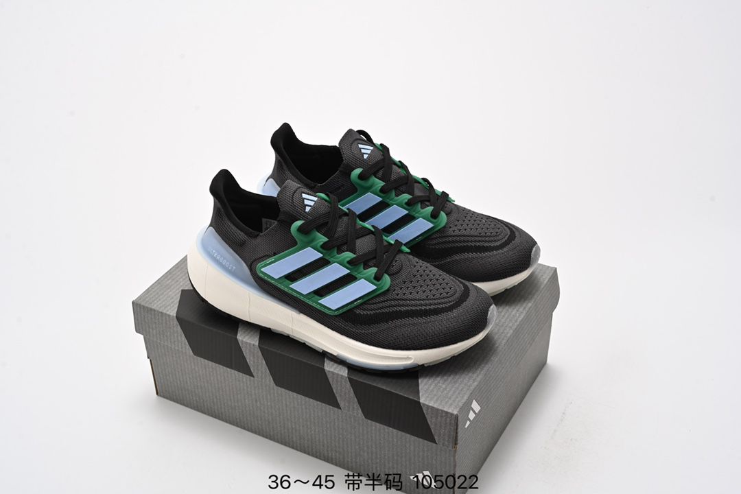 ADIDAS ULTRABOOST 21低幫暢跑緩震回彈跑步運動鞋 2024新款情侶鞋