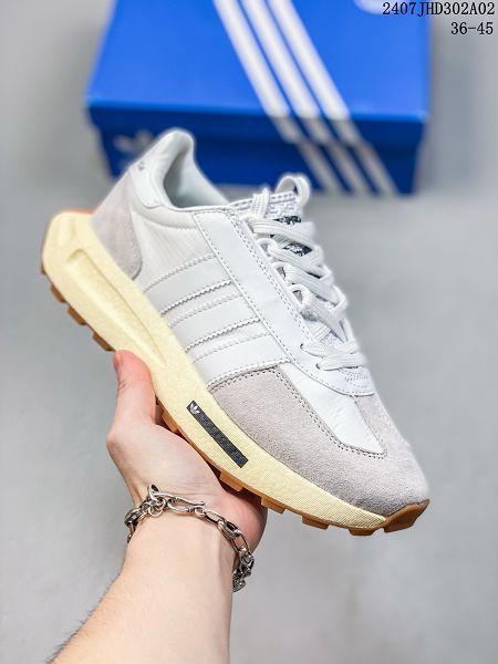 Adidas Originals Retropy Boost E5 復古賽車原型一代系列 2024新款男女生爆米花緩震休閒運動慢跑鞋