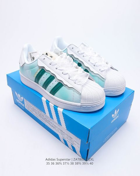 Adidas Superstar 三葉草 經典貝殼頭女款板鞋