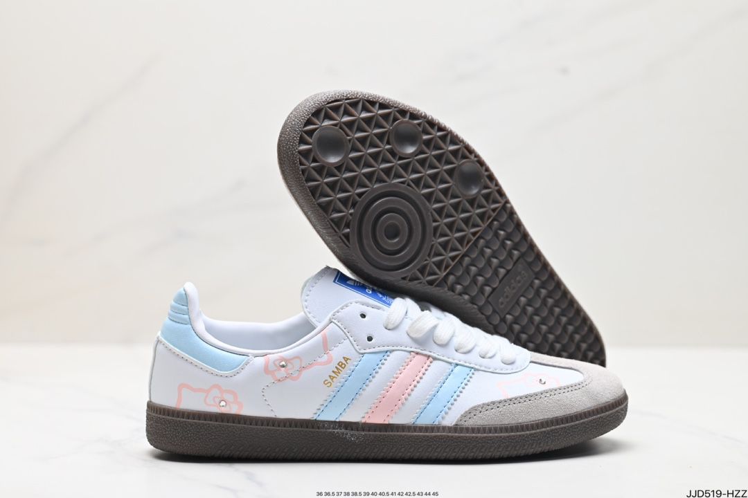 Adidas Originals Samba OG 2024新款男女生系列低幫休閒運動板鞋