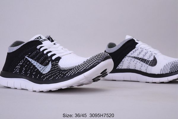 Nike Free Flyknit 4.0 2020新款 赤足4代情侶款輕跑鞋