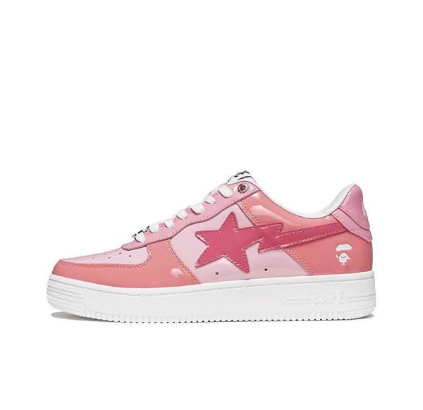 A Bathing Ape 2022新款 安逸猿BAPE Sta Low 閃星系列復古運動板鞋