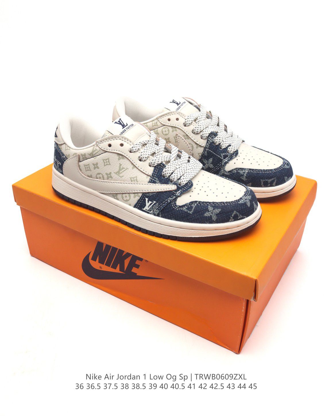 Nike Air Jordan 1 Low OG SPMilitary Blue 聯名 2024男女款低幫籃球鞋