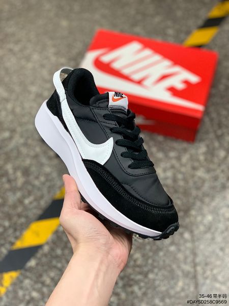 Fragment design x Sacai x Nike LDV Waffle Daybreak 2022新款 華夫變形男女款慢跑鞋