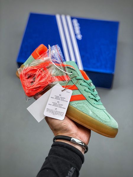 adidas Originals Gazelle INdoor 三葉草系列 2023全新男女款休閒防滑耐磨低幫板鞋