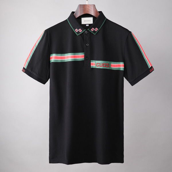 gucci polo衫 2021新款 古馳翻領短袖polo衫 MG0328款