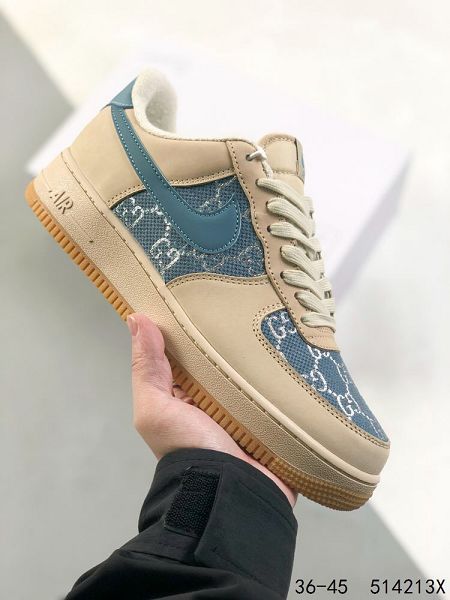 Nike Air Force 1 GUCCI 聯名 2024全新男女款低幫運動板鞋