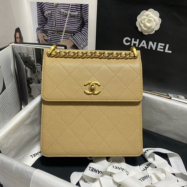 chanel包包 香奈兒2023新款手提包 DSAS4189鏈條雙肩包後背包