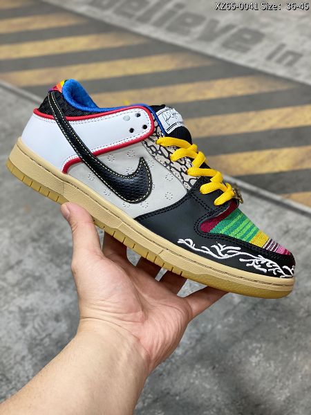 Nike SB Dunk Low What The Paul 2021新款 彩色拼接不對稱鴛鴦男女生板鞋