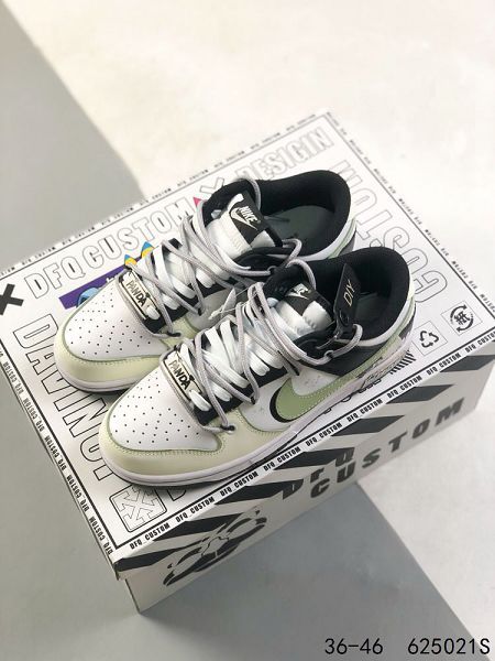 Nike SB Dunk Low 綁繩綁帶系列2024全新男女鞋 復古低幫休閒運動滑板板鞋