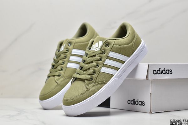 Adidas Gvp Canvas Str 三葉草布面時尚休閒板鞋 2024新款情侶鞋