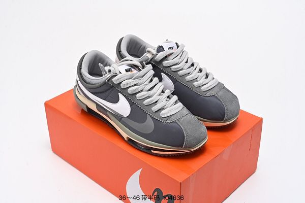 Nike Air Zoom Cortez 4.0 2023新款 50周年聯名款阿甘解構雙鈎男女款慢跑鞋