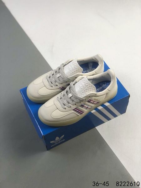 Adidas Gazelle Indoor 牛津布 三葉草 2024最新男女生復古防滑耐磨低幫休閒運動板鞋