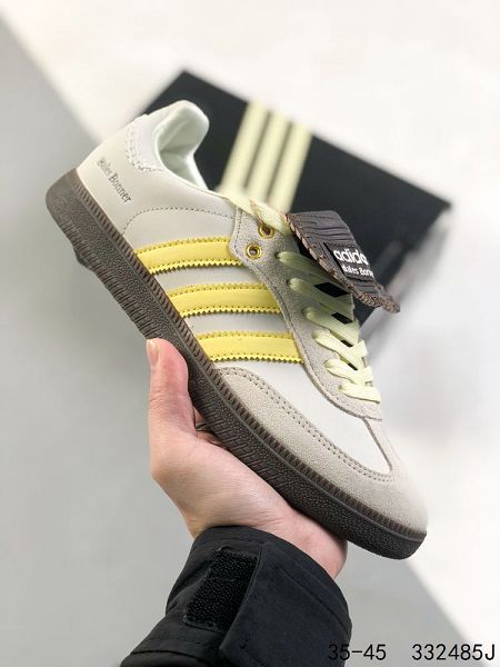 Adidas Samba OG長鞋舌 桑巴舞系列 2024全新男女款低幫休閒運動板鞋