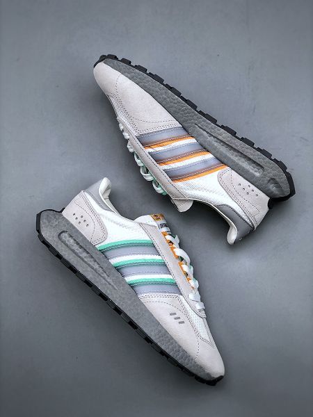 Adidas Retropy E5 2023新款 男女款爆米花休閒運動跑鞋