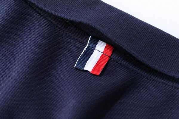 thom browne polo衫 2021新款 湯姆·布朗翻領短袖polo衫 MG0318款