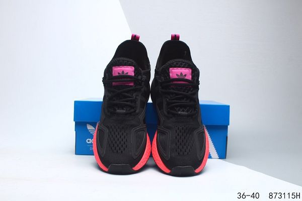 Adidas Originals ZX 2K Boost 2020新款 爆米花緩震女生休閒運動跑步鞋