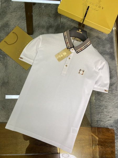 burberry polo衫 2021新款 巴寶莉翻領短袖polo衫 MG0332款